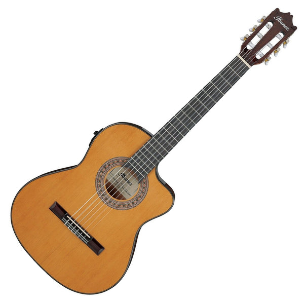 Ibanez 3/4 Acoustic Electric Classical Guitar In Amber High Gloss - GA5TCE3QAM