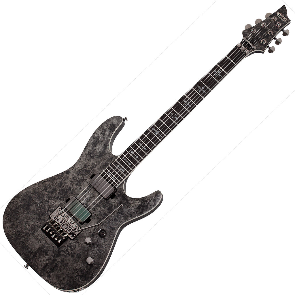 Schecter Ernie C C-1 Electric Guitar in Satin Black Reign - 911SHC