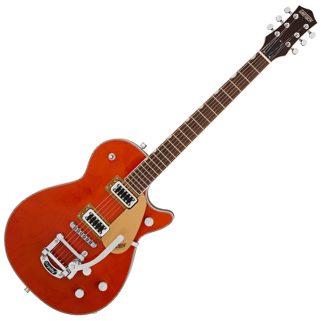Gretsch G5230T Electromatic Jet FT SC Electric Guitar Bigsby Laurel in Orange Stain - 2507210512