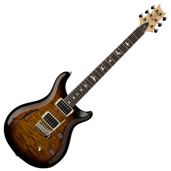 PRS CE 24 Semi-Hollow Electric Guitar in Black Amber w/Bag - 112785KW
