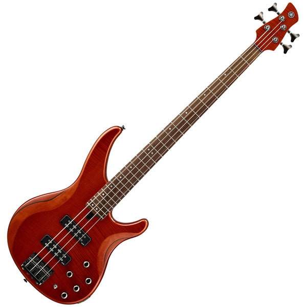 Yamaha TRBX Series Electric Bass in Caramel Brown - TRBX604FMCB