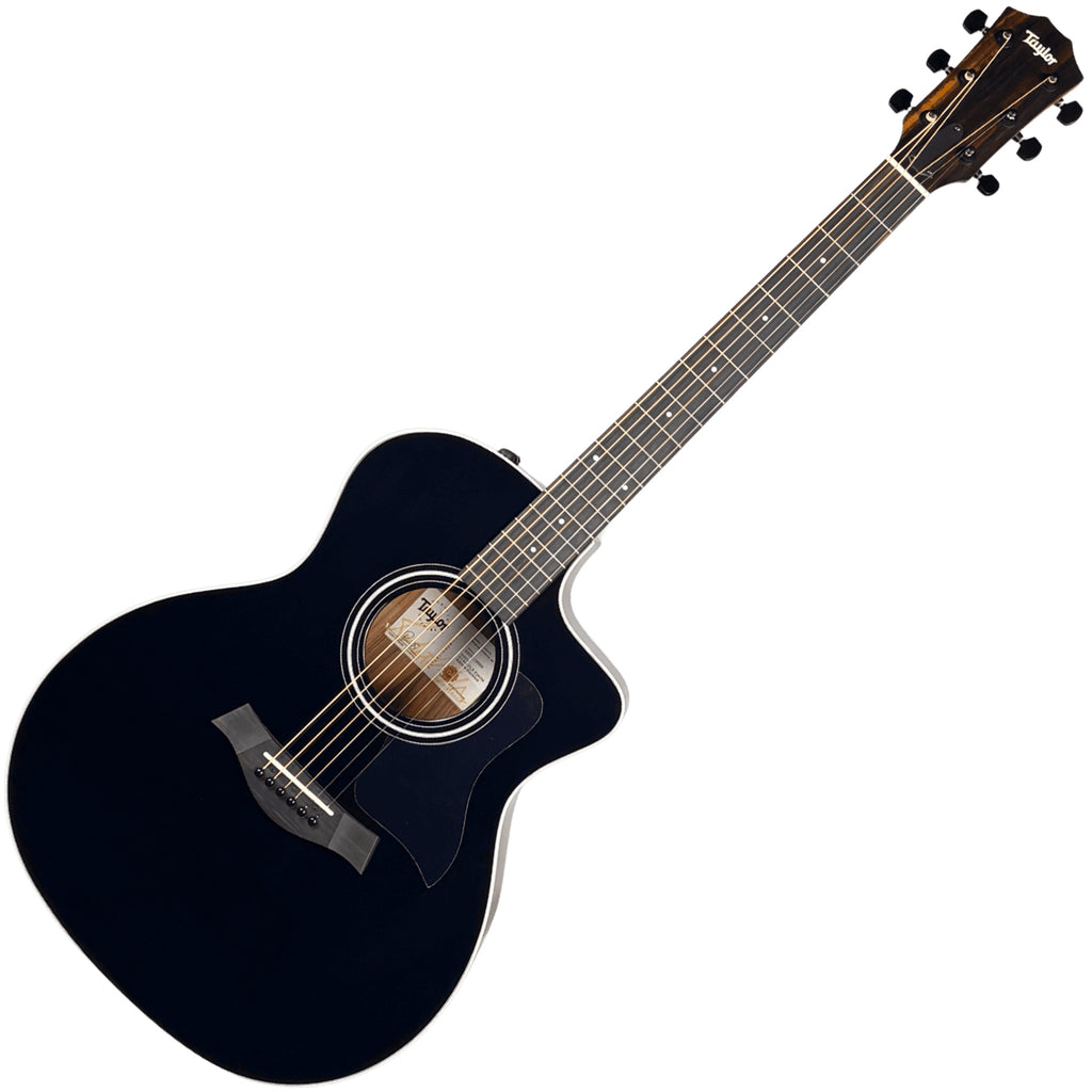 Taylor NOS 214ce DLX Special Edition Deluxe Blacktop Acoustic Electric w/Case - NOS214CEDXBKTOP