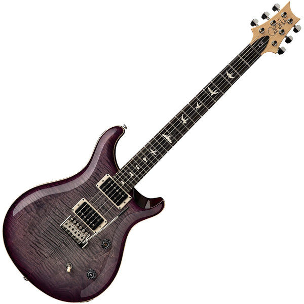 PRS CE24 Electric Guitar in Faded Gray Black Purple Burst w/Bag - 112784HA