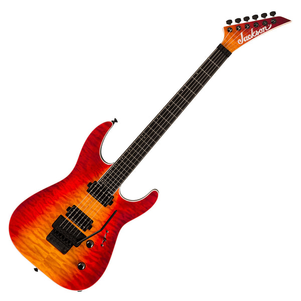 Jackson PRO PLUS Series Dinky DKAQ Electric Guitar in Firestorm - 2914105515
