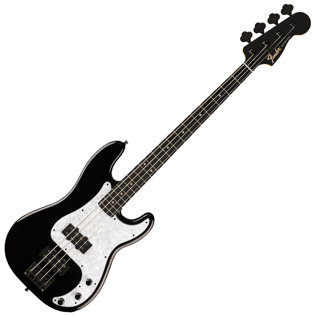 Fender Limited Edition Player Fusion Precision Electric Bass HH Ebony in Black - 0142841306