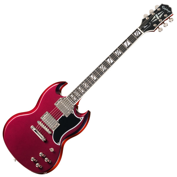 Epiphone Futura Series SG Custom Electric Guitar in Midnight Ember Shift w/Gig Bag - EISGCMESNH