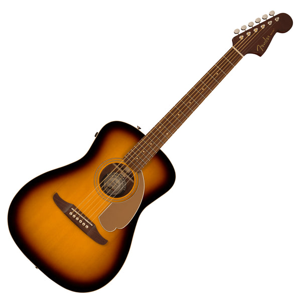 Fender Malibu Player Acoustic Electric in Sunburst Walnut Fingerboard - 0970722503