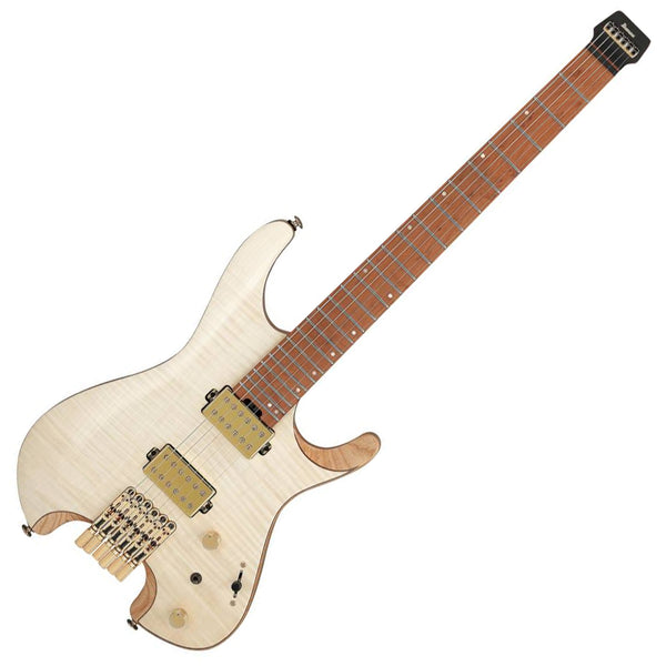 Ibanez Q Standard Electric Guitar in Natural Low Gloss w/Bag - Q52FMGNTL