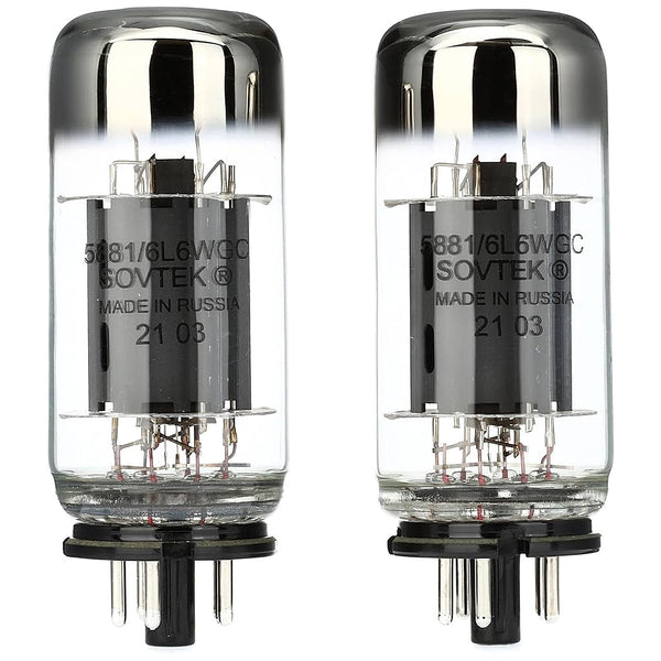 Sovtek Premium Version Matched Pair of 6L6GWC - 5881M