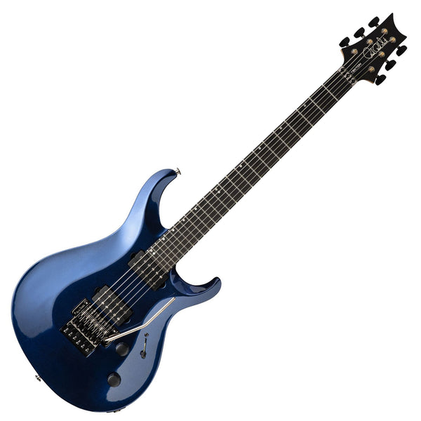 PRS Tekton Floyd Electric Guitar Natural Neck In Pearl Black w/PRS Premium Gig Bag - 117604PK