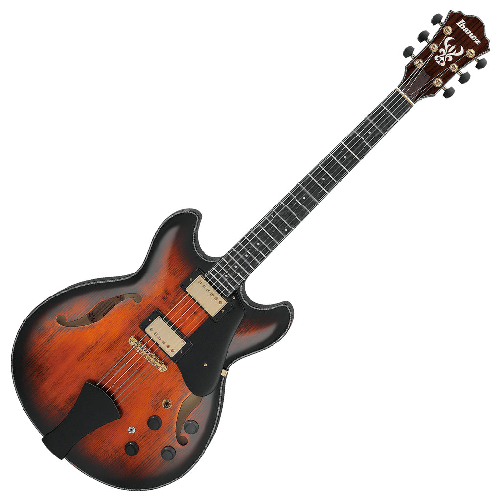 Ibanez ASH Artstar Semi-hollow Electric Guitar in Tobacco Brown w/Bag - ASH300TBC