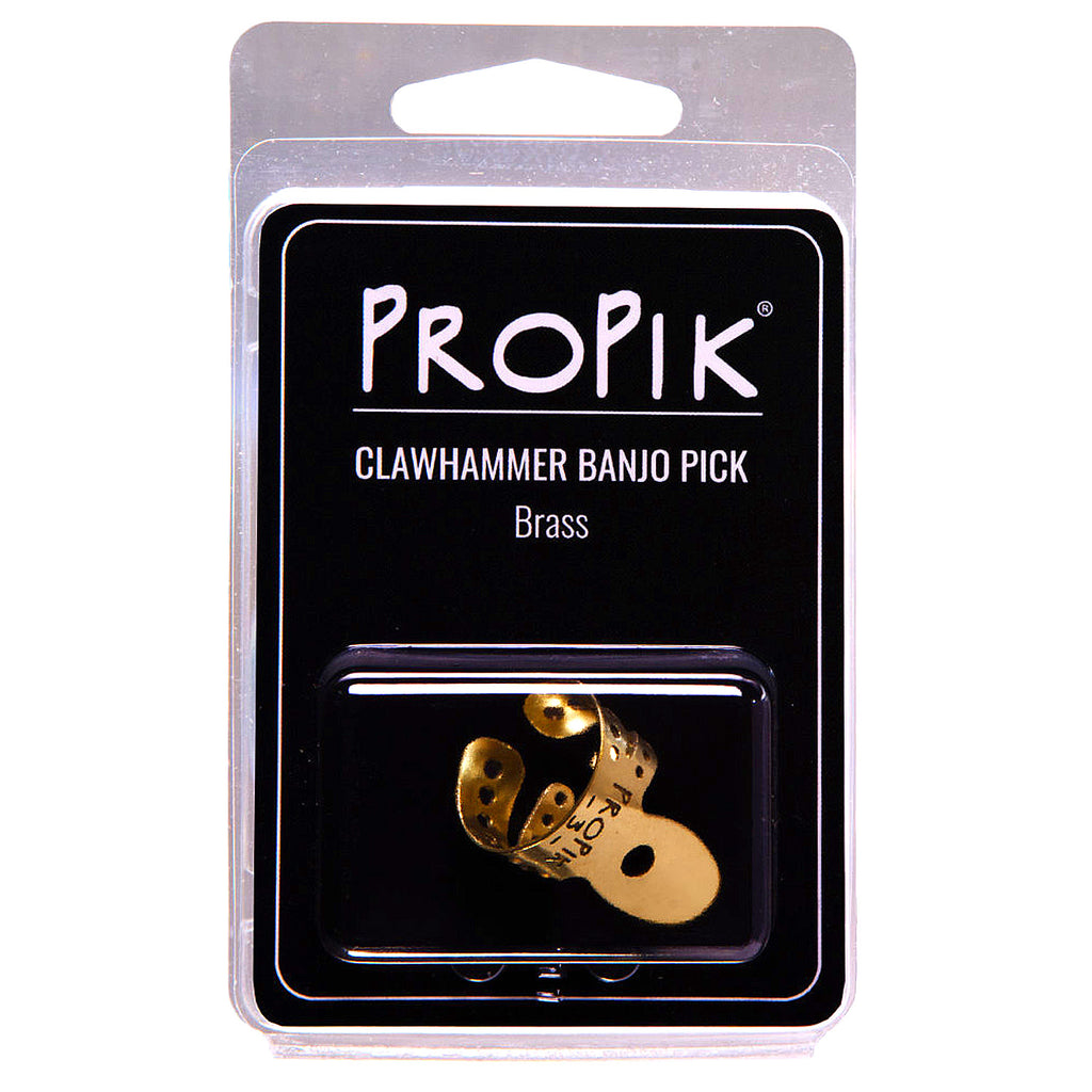 ProPik Clawhammer Banjo Finger Pick Brass Single - 112082332PK1