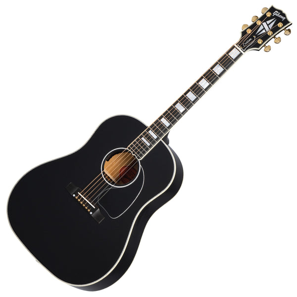 Gibson J-45 Custom  Acoustic Electric in Ebony - ACSRS4CEBGH