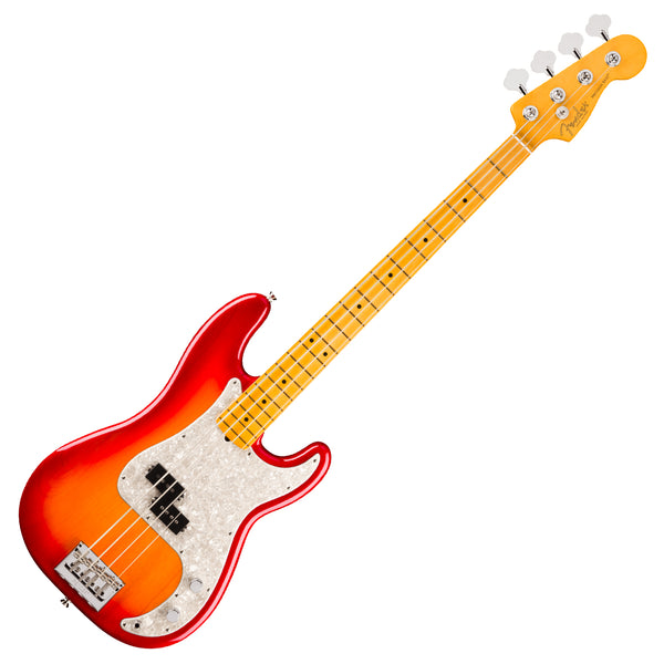 Fender American Professional Precision Electric Bass Maple in Aged Cherry Burst w/Case - 0192912731