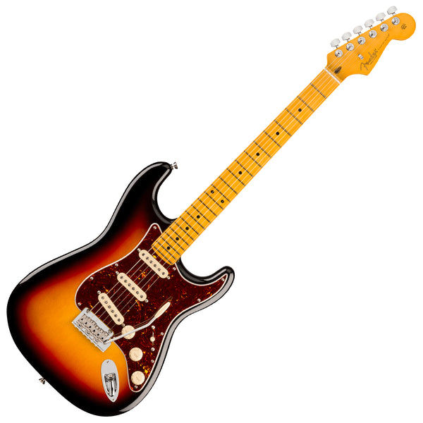 Fender American Professional Stratocaster Electric Guitar Maple in 3-Color Sunburst w/Case - 0111112700