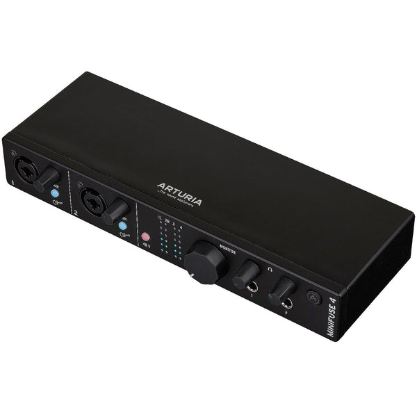 Arturia MiniFuse 4 Compact 4 Output USB Audio Interface in Black - MINIFUSE4BK