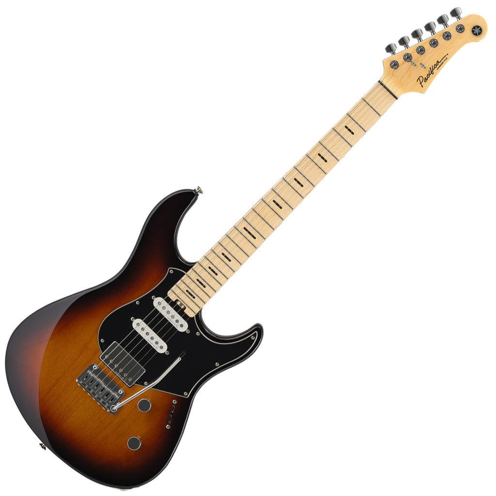 Yamaha Pacifica Standard Plus Electric Guitar Maple in Tobacco Brown Sunburst w/Gig Bag - PACSPLUS12MTBS