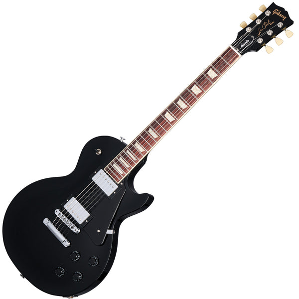 Gibson Les Paul Studio Electric Guitar in Ebony w/Soft Case - LPST01EBCH