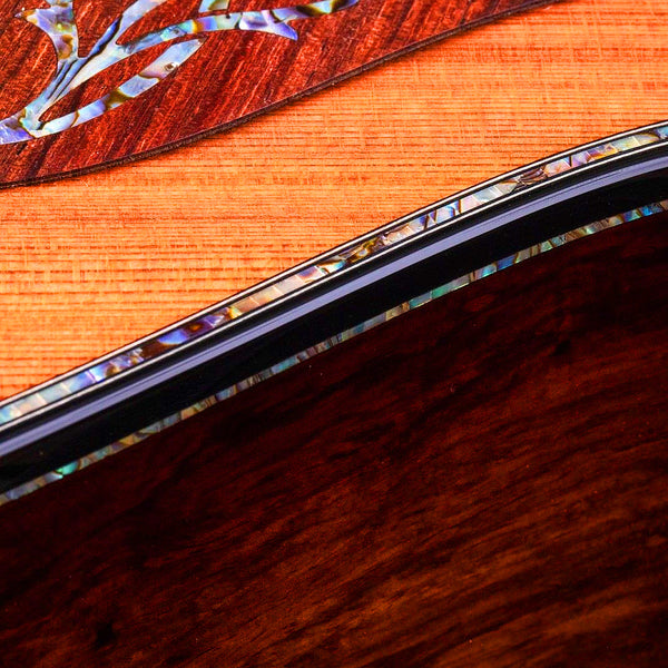 Taylor PS12CE GC 12-Fret V Class Presentation Series Acoustic Electric Blackwood Sinker Redwood w/Deluxe Case - PS12CE12FRET