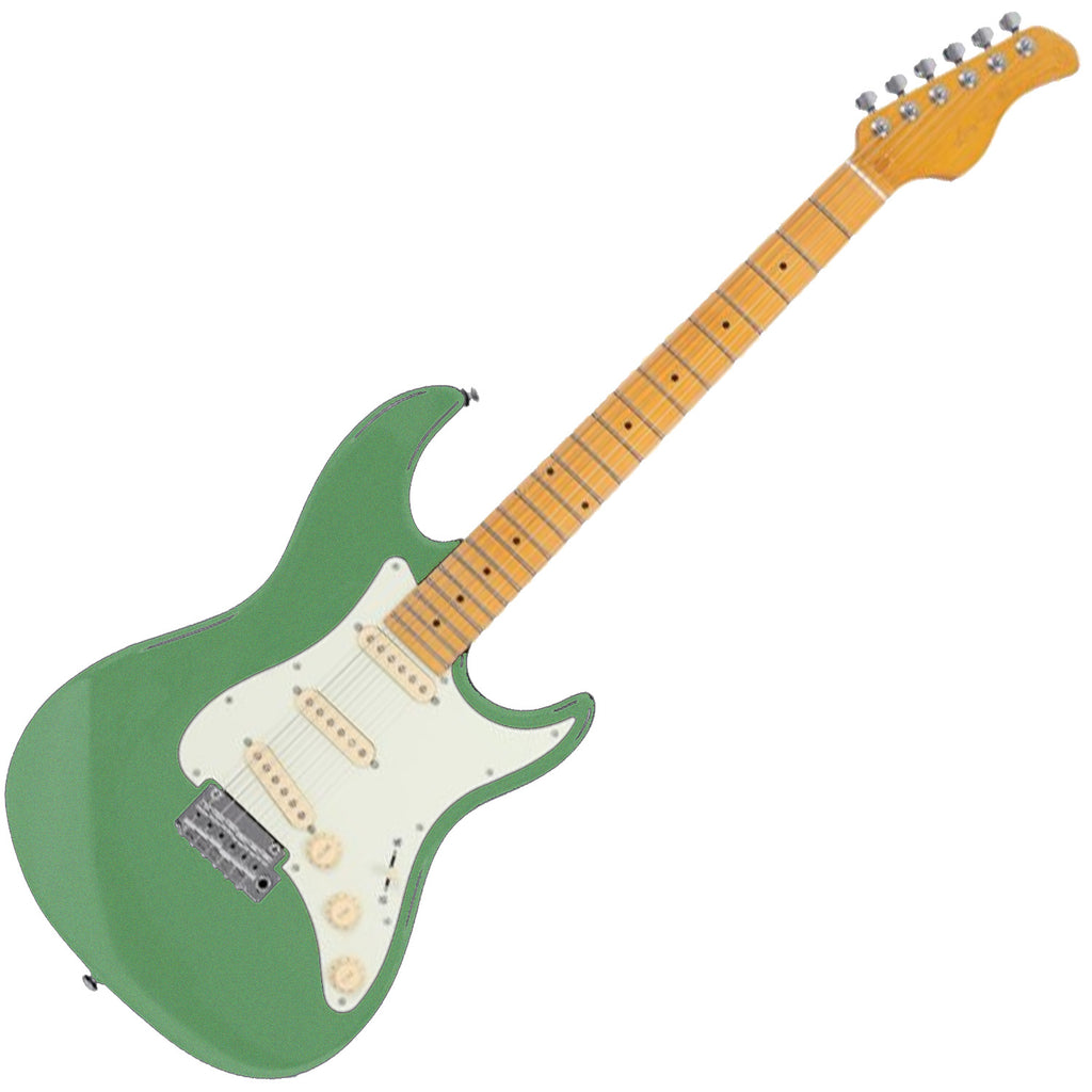 Sire Larry Carlton S5 Strat Style Electric Guitar SSS Maple in Sherwood Green Metallic - S5SGM