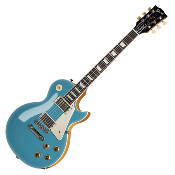 Gibson Custom Colour Series 50s Les Paul Standard Electric Guitar in Pelham Blue Top - LPS5P00PHNH