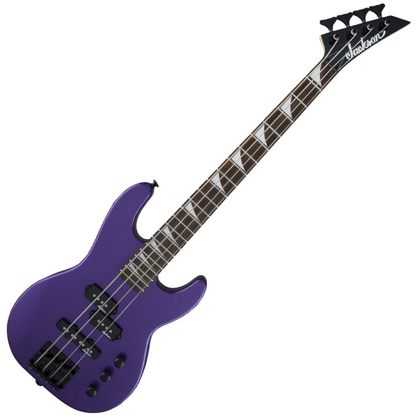 Jackson JS1X CB Minion Bass Guitar Amaranth in Pavo Purple- 2915556552