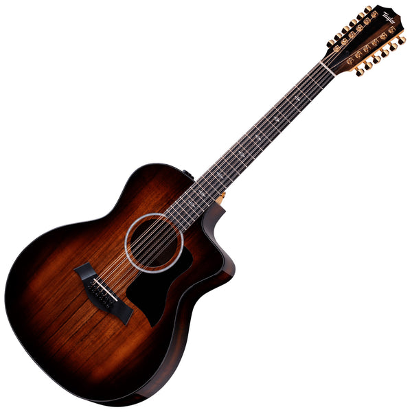 Taylor 264ce-K DLX Grand Auditorium 12-String Hawaiian Koa Acoustic Electric Guitar in Shaded Edgeburst w/Case - 264CEKDLX