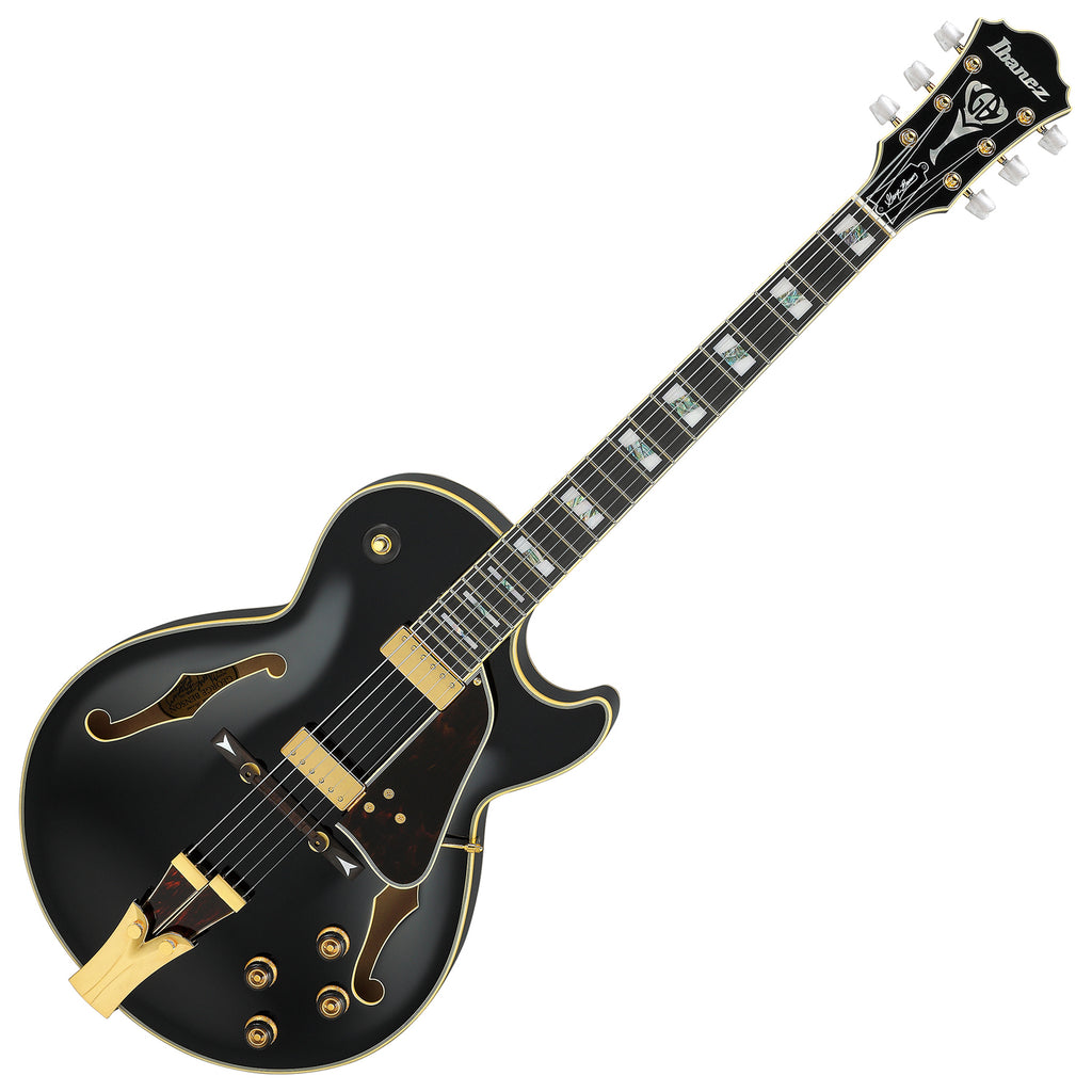 Ibanez George Benson Signature Electric Guitar in Black w/Case - GB10BK