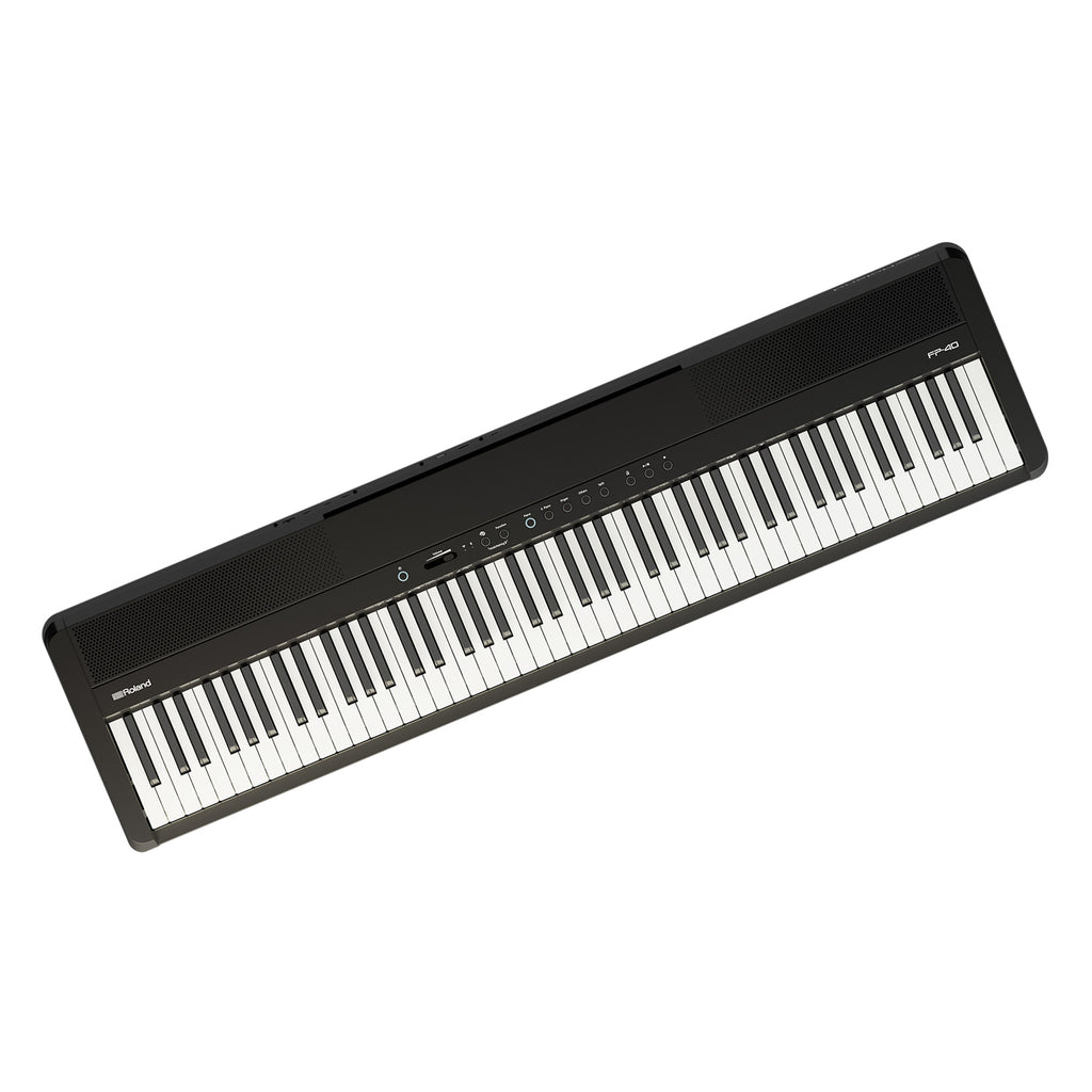 Roland FP40WH 88 Key Digital Piano Weighted Action in Black- FP40BK