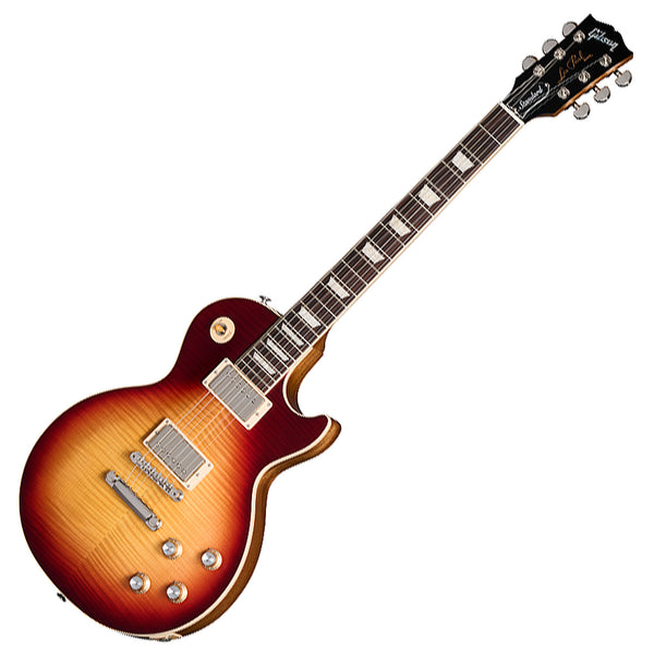 Gibson Les Paul Standard 60s Faded Electric Guitar in 60s Vintage Bourbon Burst) w/Case - LPS6F01FBNH