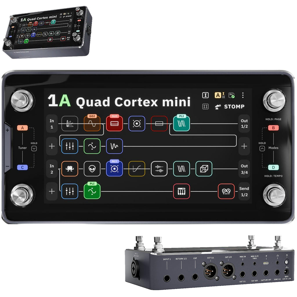 Neural DSP Quad Cortex Mini Modelling Digital Effects Pedal - QUADCORTEXMINI