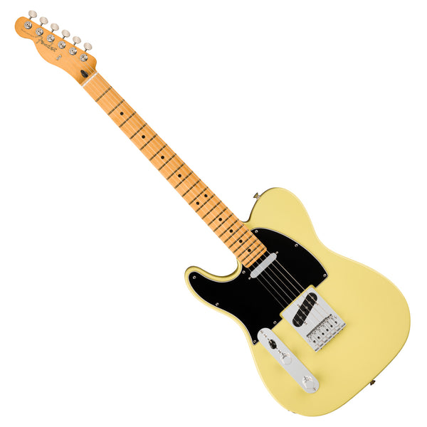 Fender Player II Left Handed Telecaster Electric Guitar in Hialeah Yellow - 0140562561