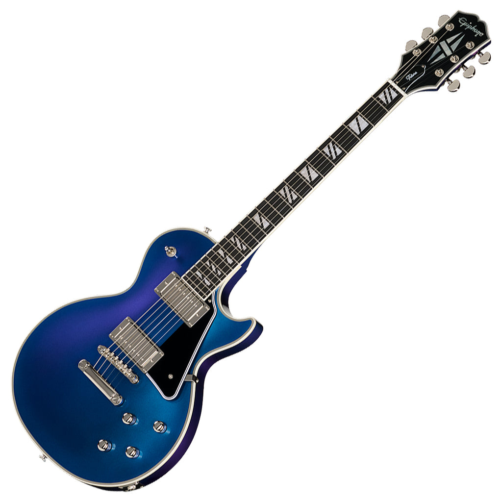 Epiphone Futura Series Les Paul Custom Electric Guitar in Twilight Shift w/Gig Bag - EIFLPCTLSNH