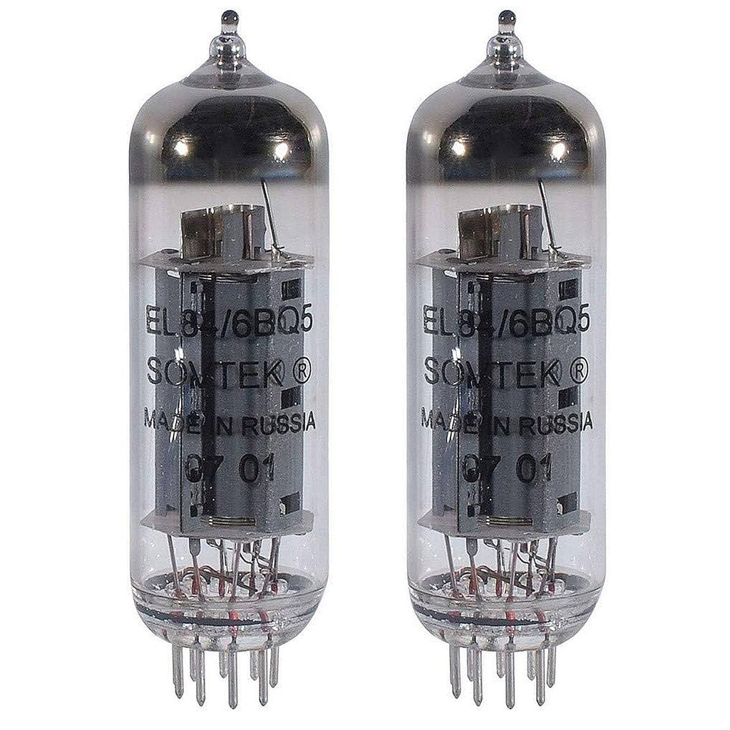 Sovtek Matched Pair of Russian Made EL84 Output Tubes - 6BQ5M