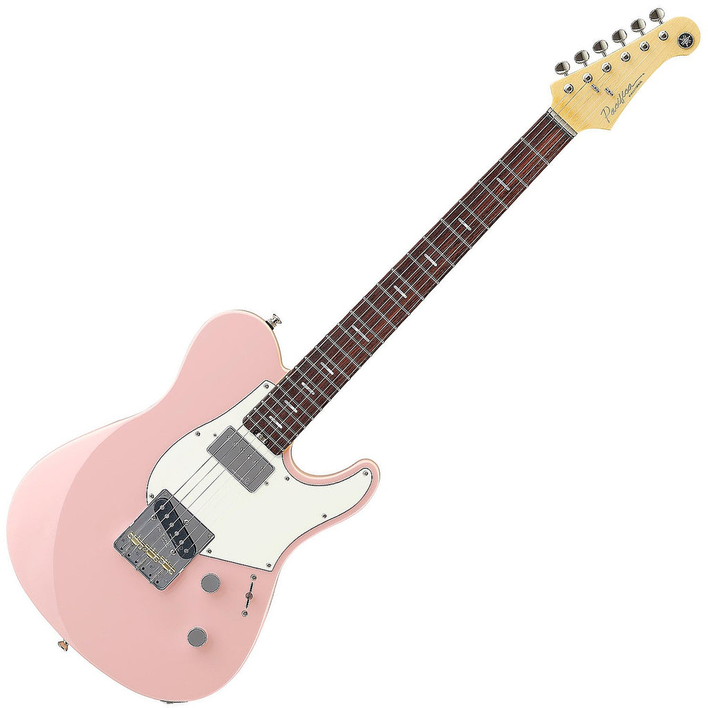 Yamaha Pacifica Single Cut Professional Electric Guitar Rosewood in Ash Pink w/Hardshell Case - PACP11SASP