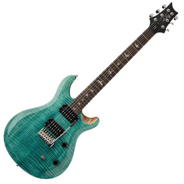 PRS SE Custom CE24 Electric Guitar in Turquoise w/Gig Bag - CE44TU