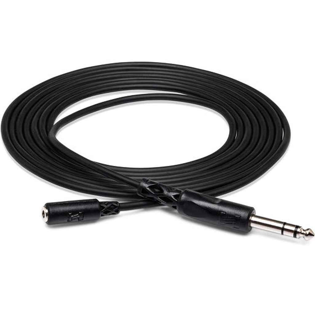 Hosa 25 ft Headphone Extension Cable 1/4 inch TRS - HPE325
