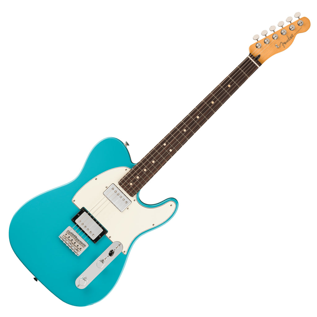 Fender Player II Telecaster HH RW Electric Guitar in Aquatone Blue - 0140570518