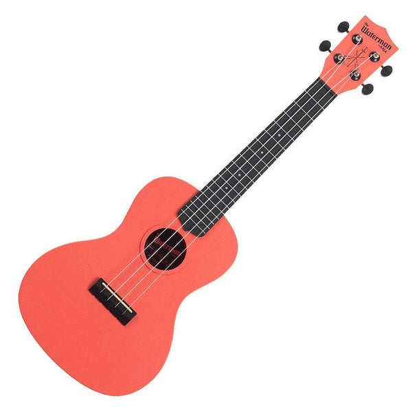 Kala Waterman Concert Ukulele 100% Recycled in Pink Dusk - KARWMSPKC