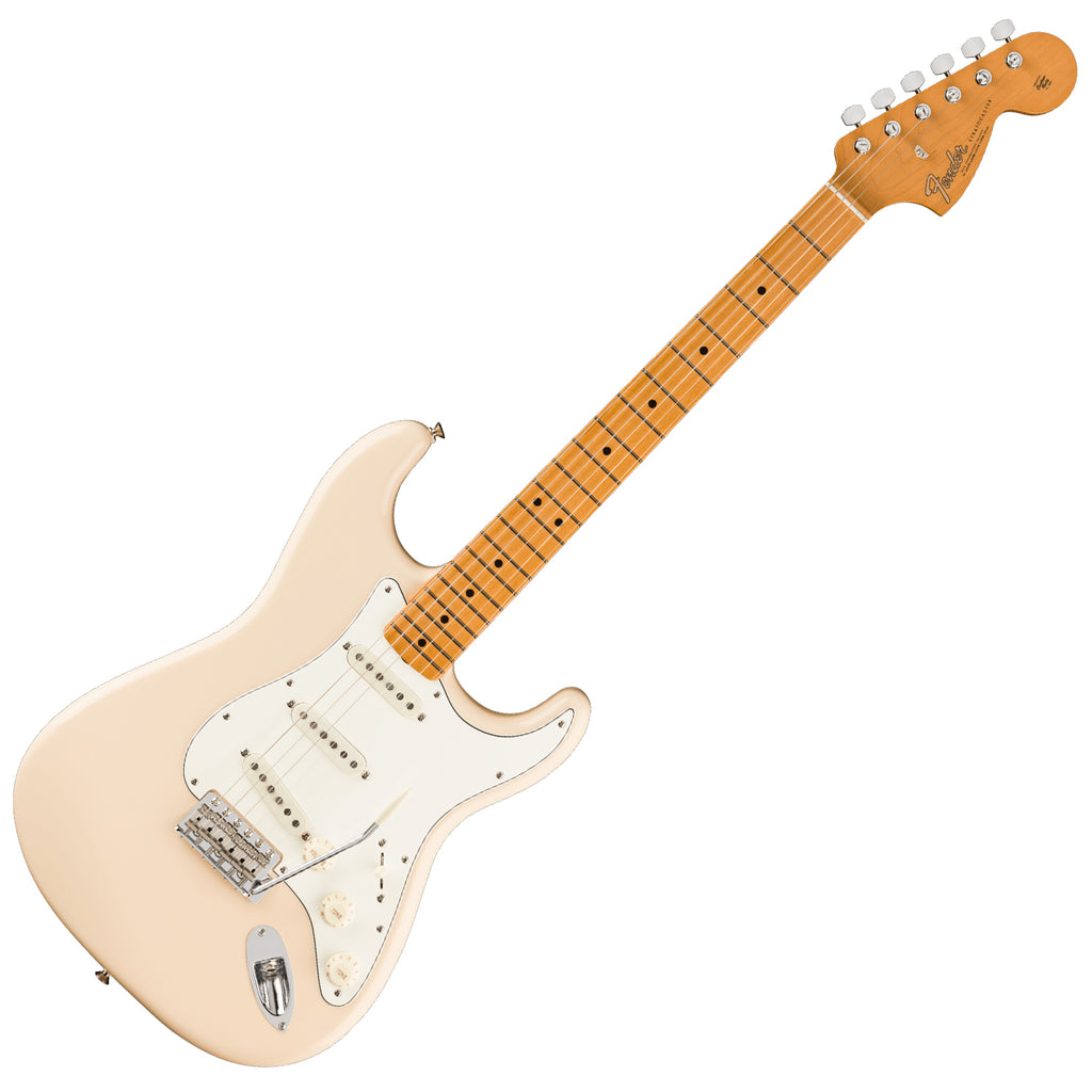 Fender Vintera III Late 60s Stratocaster Electric Guitar Maple in Olympic White - 0149172305