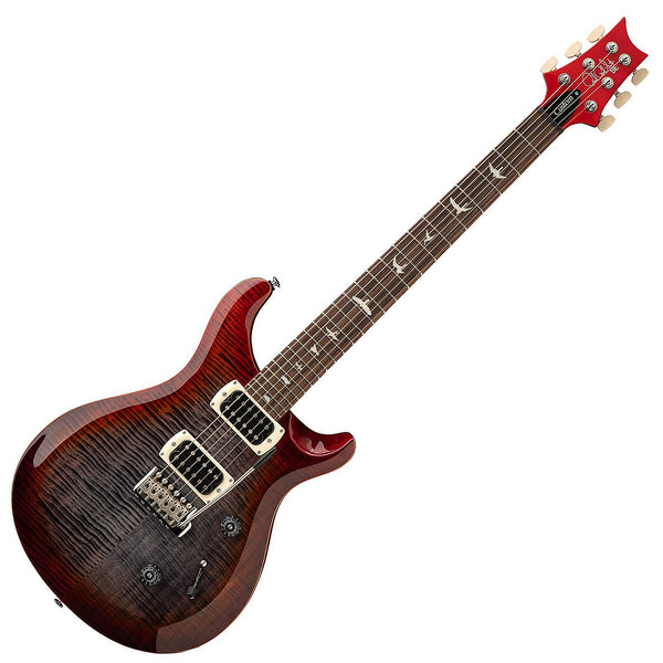 PRS SE Custom 24 Electric Guitar Rosewood in Charcoal Cherry Burst w/Gig Bag - CU4FXRXN1CG