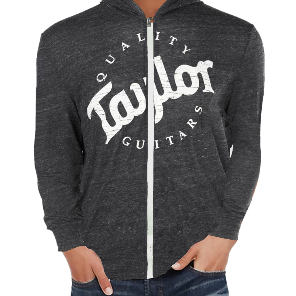 Taylor Full Zipper Hoody in Black Small - 300035