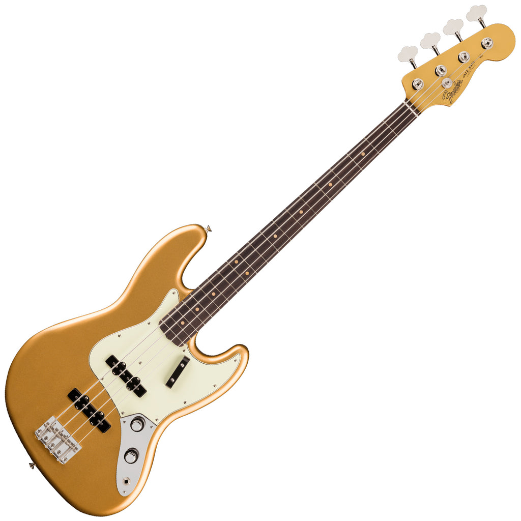 Fender Vintera III Early 60s Jazz Electric Bass Rosewood in Aztec Gold - 0149360378