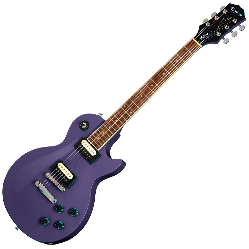 Epiphone Les Paul Tribute E1 Electric Guitar in Majestic Purple- E1LPOMPNH