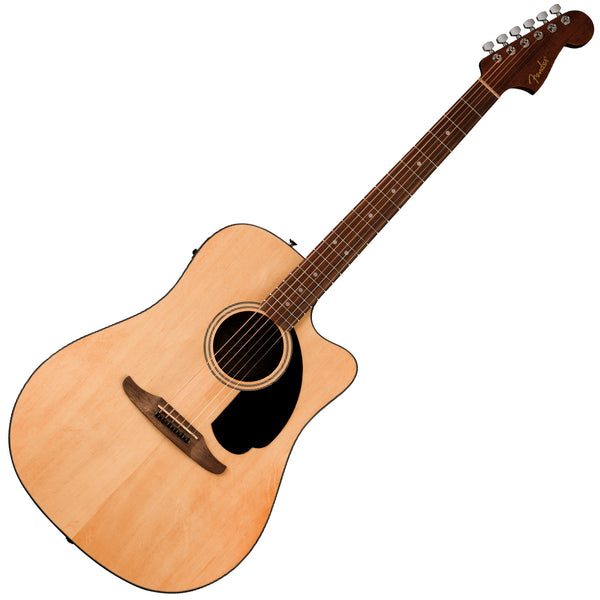 Fender California Standard Redondo CE Acoustic Electric Spruce Top Black Pickguard in Natural - 0974220521