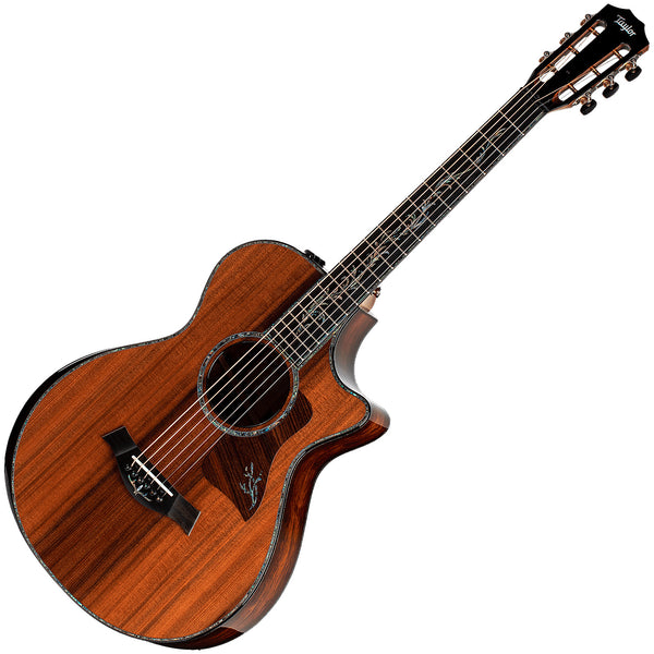 Taylor PS12CE GC 12-Fret V Class Presentation Series Acoustic Electric Blackwood Sinker Redwood w/Deluxe Case - PS12CE12FRET
