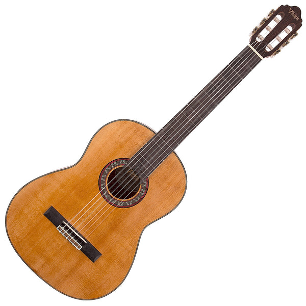 Valencia Full Size Nylon String Classical Guitar in Aged Natural - VC404VN