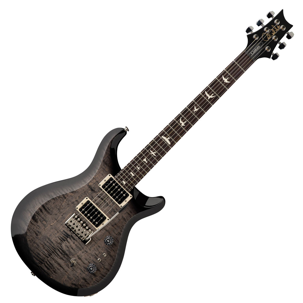 PRS S2 Custom 24-08 Electric Guitar in Faded Gray Black Burst w/Bag - 112819GS