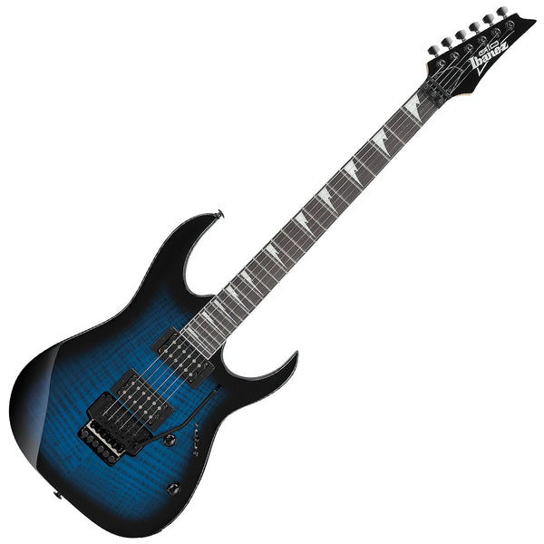 Ibanez GIO RG Electric Guitar in Transparent Blue Sunburst - GRG320FATBS