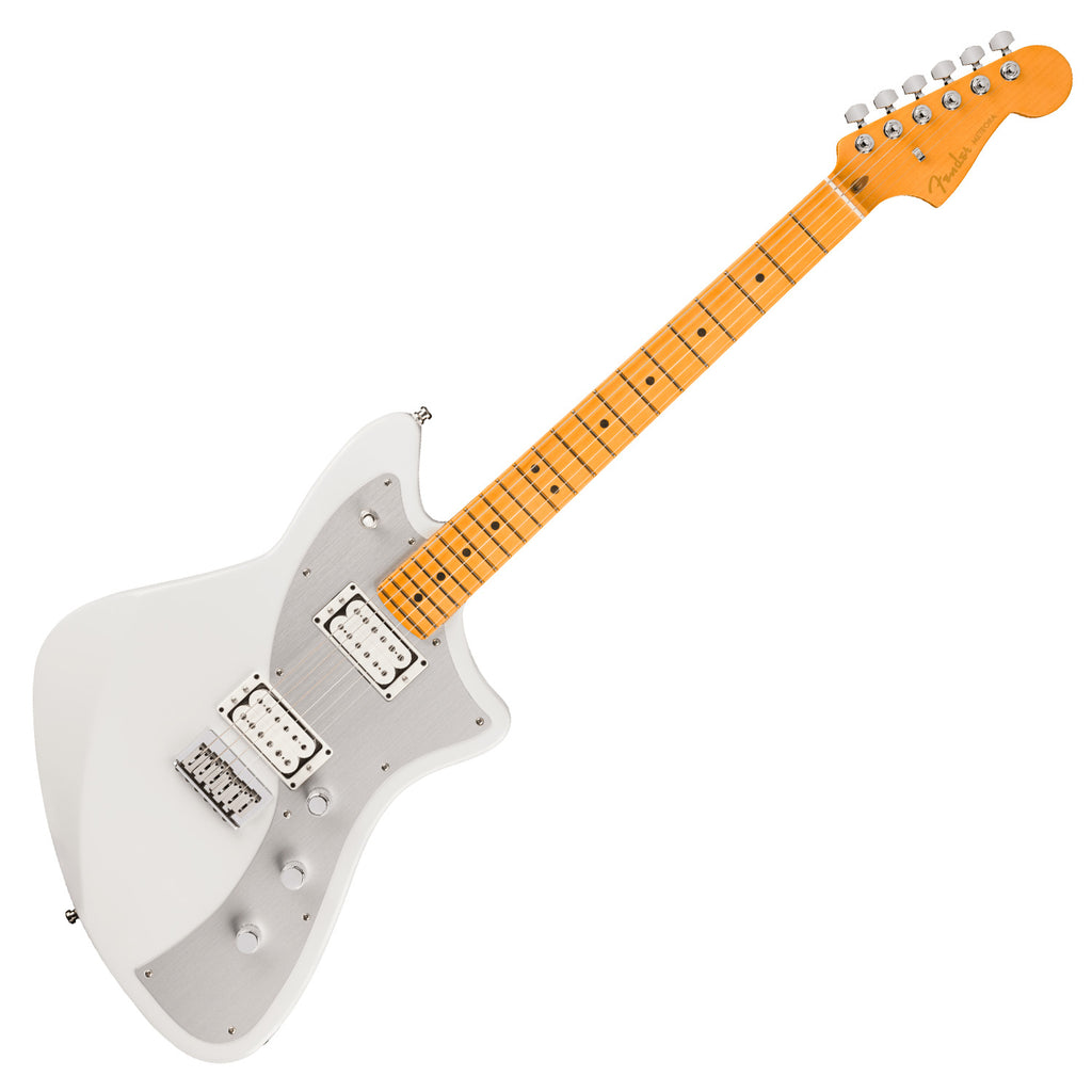 Fender American Ultra II Meteora Electric Guitar Maple Fingerboard in Avalanche w/Case - 0119182796